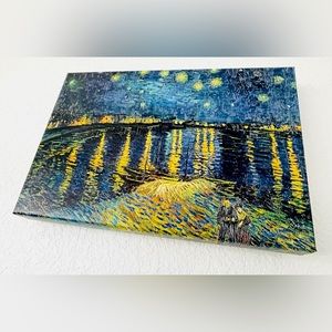 💕iCANVAS💕 Vincent Van Gogh ⭐️Starry Night ⭐️ 12W x 18H .75” Thick